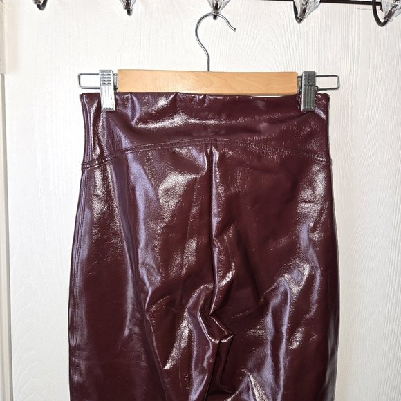 Spanx Faux Patent Leather Leggings - Picture 9 of 11